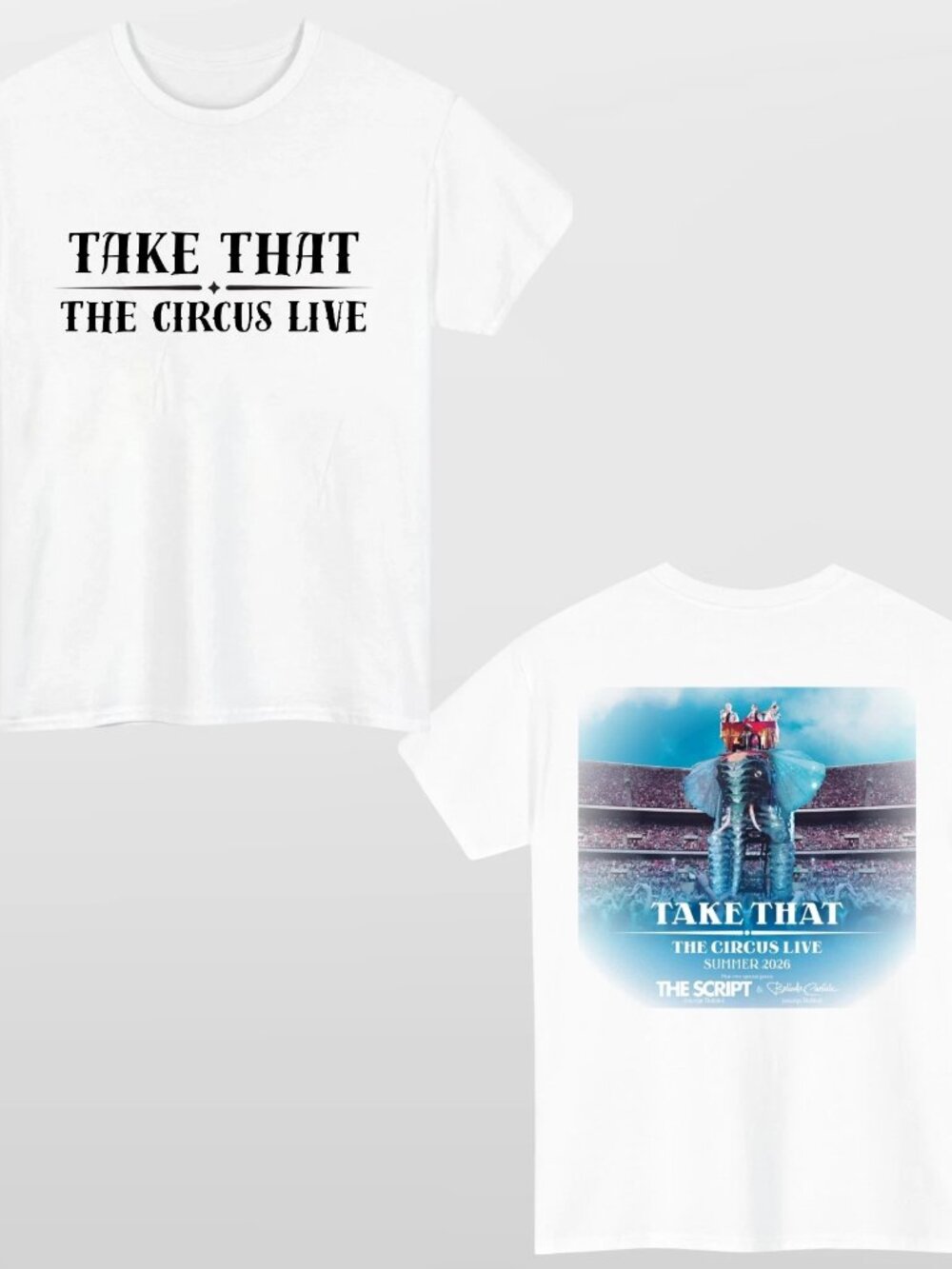 Take That Tour Shirt 2026 The Circus Live Concert T Shirt 257